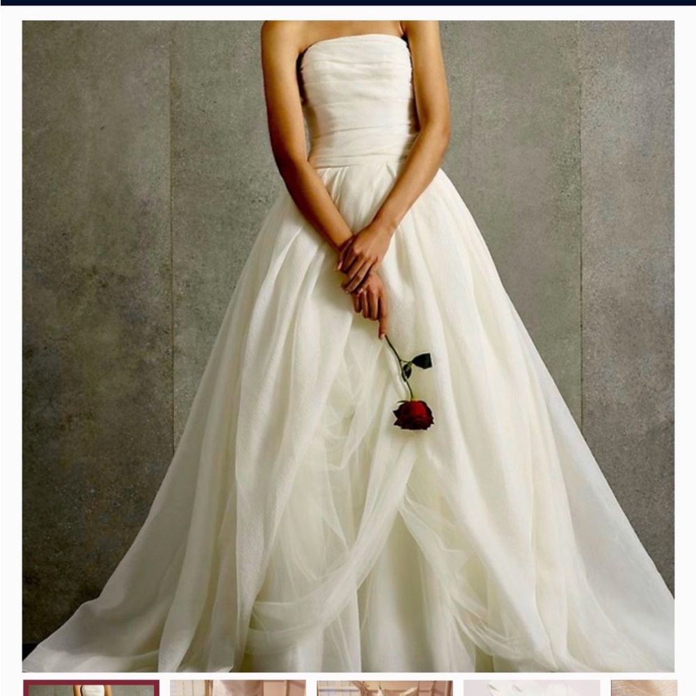 Never used the dress. Just want it out of my closet. Willing to negotiate price.
